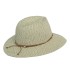 כובע קיץ רחב שוליים מאוורר Wanderlust Fedora (חדש)