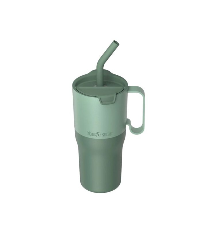 כוס 769 מ"ל קר/חם עם מכסה וקשית   Klean Kanteen Rise Straw Lid (חדש)
