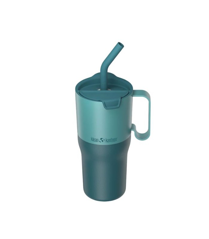 כוס 769 מ"ל קר/חם עם מכסה וקשית   Klean Kanteen Rise Straw Lid