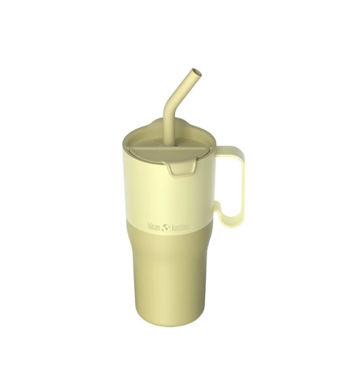 כוס 769 מ"ל קר/חם עם מכסה וקשית   Klean Kanteen Rise Straw Lid