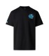חולצת טי שרט שרוול קצר לגברים Drip Logo Relaxed Tee Graphic (חדש)