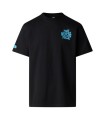 חולצת טי שרוול קצר לגברים The North Face Drip Logo