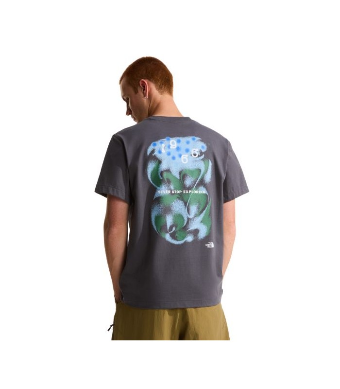 חולצת טי שרט שרוול קצר לגברים 1966 Motion Relaxed Tee Graphic (חדש)