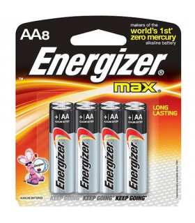 בליסטר סוללות 8 יח  ENERGIZER 1.5V ,AA